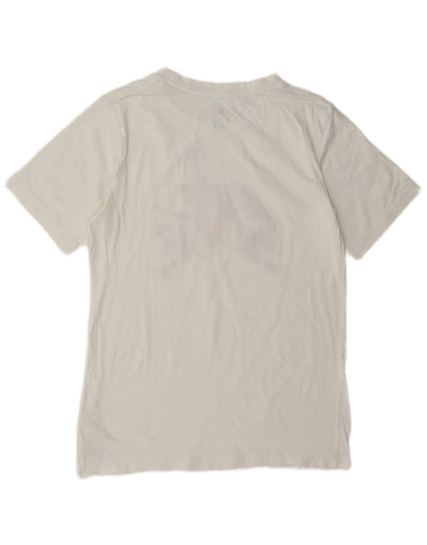 T-shirt grafica Jordan da ragazzo, 13-14 anni, XL, cotone bianco