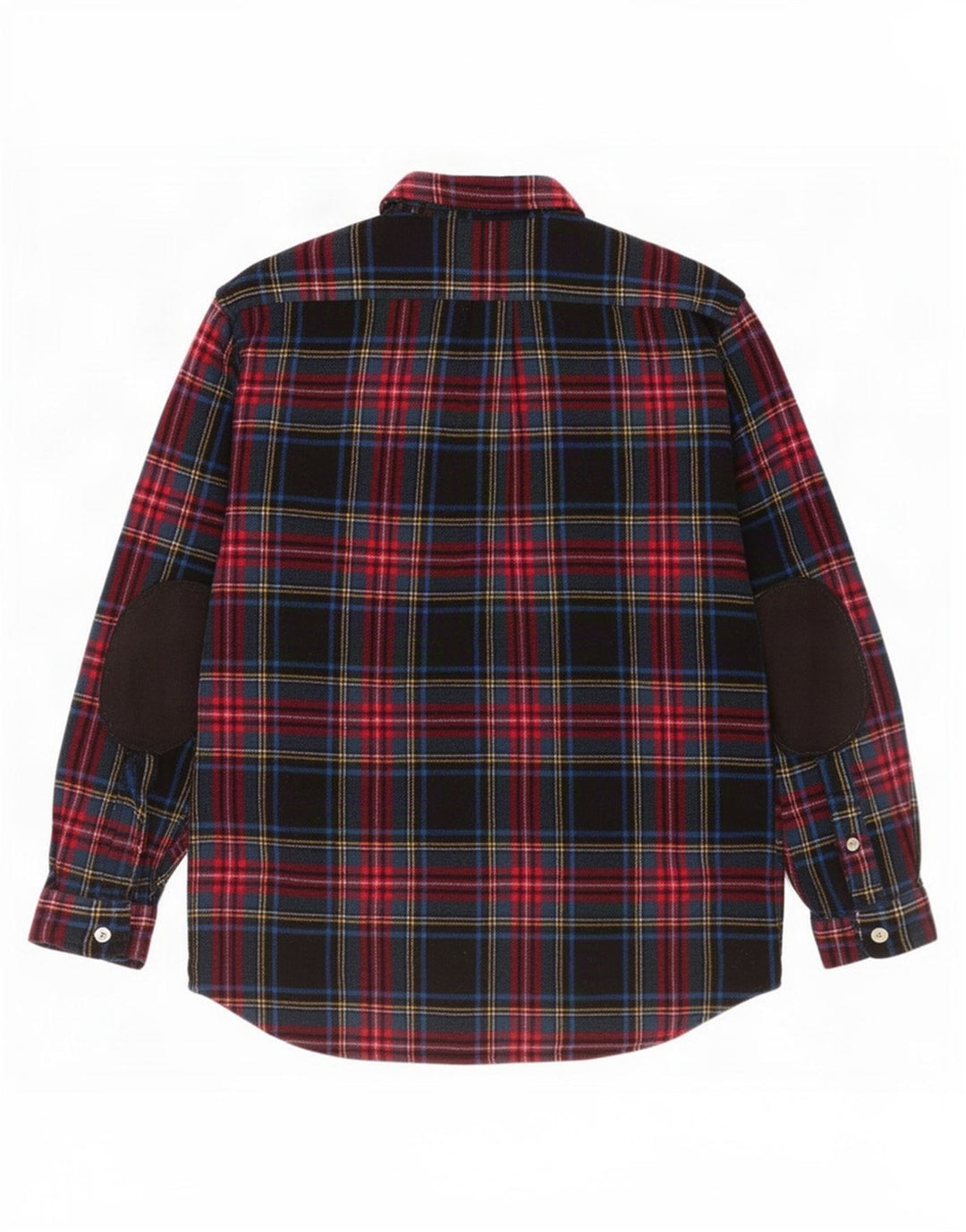 Camicia da uomo in flanella Club Room, lana a quadri multicolore grande