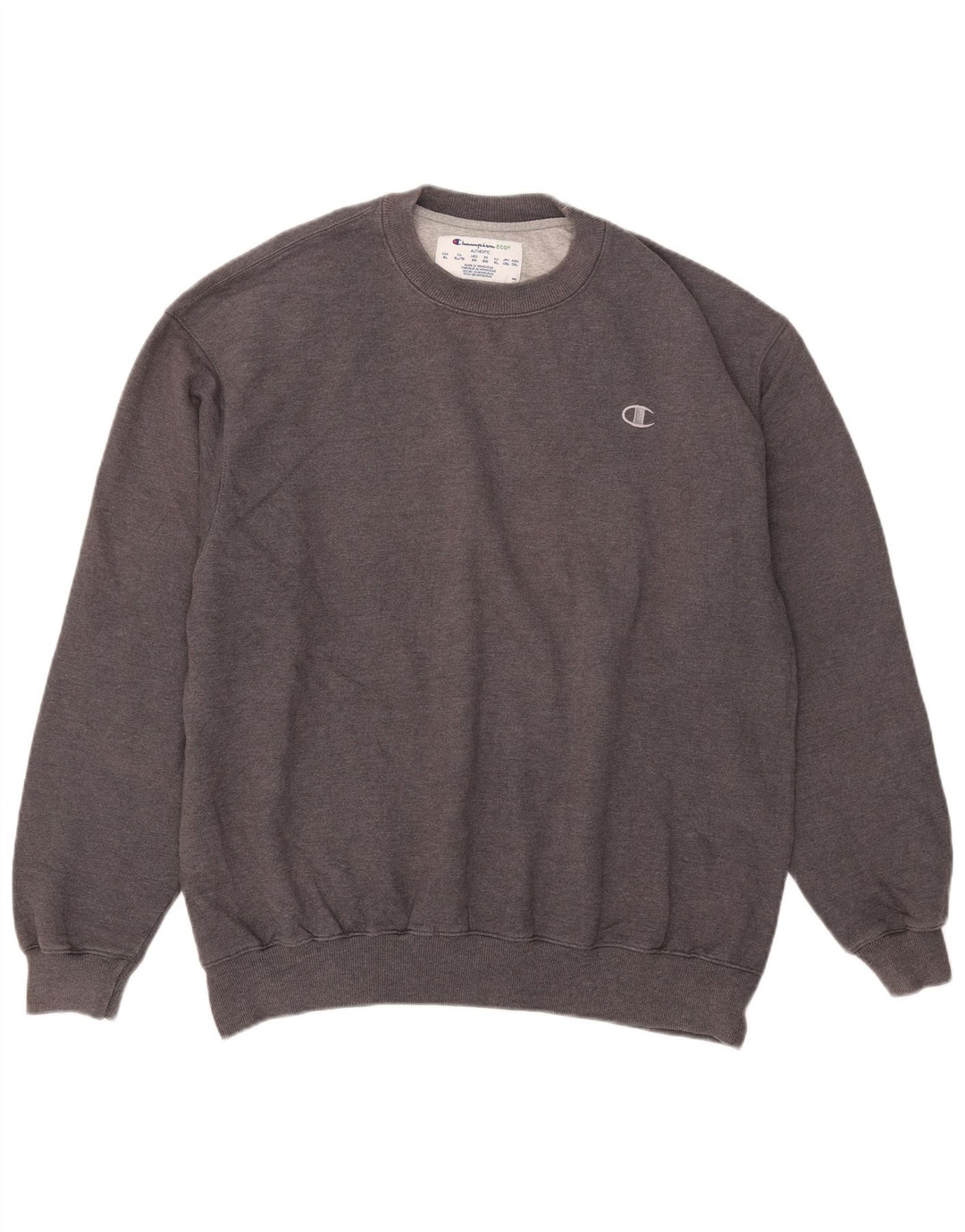 Felpa da uomo Champion Jumper XL in cotone grigio