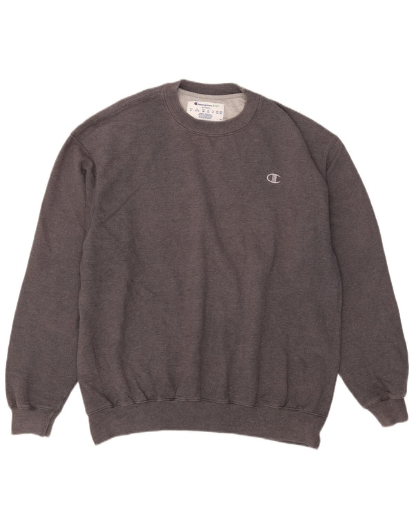 Felpa da uomo Champion Jumper XL in cotone grigio