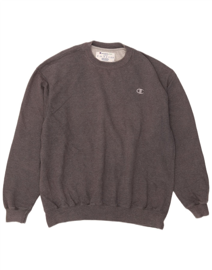 Felpa da uomo Champion Jumper XL in cotone grigio