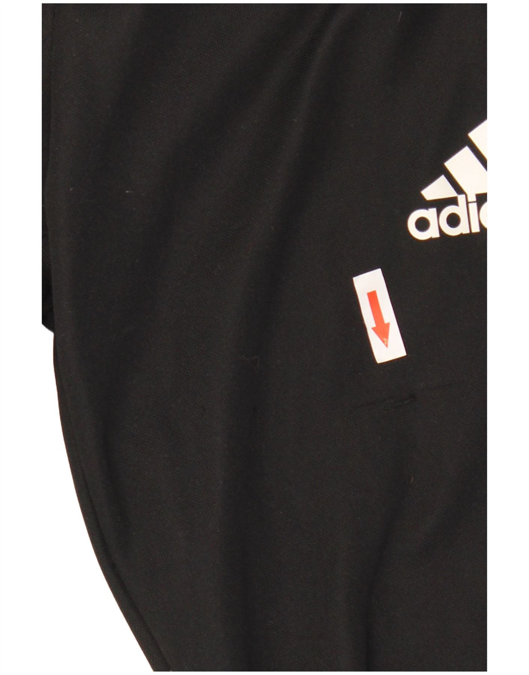 Pantaloni da tuta Adidas da uomo Juventus piccoli in poliestere nero