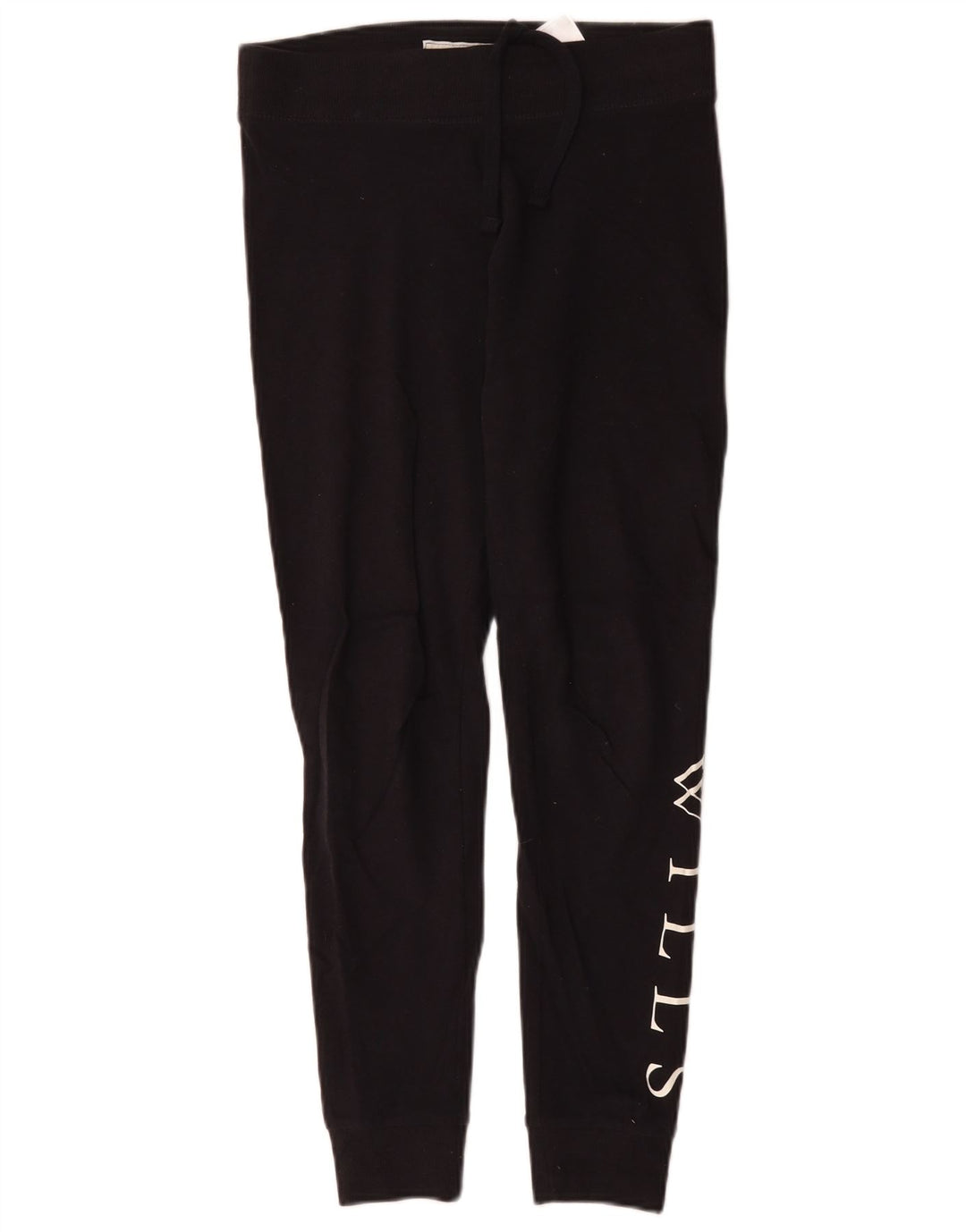 Leggings grafici da donna Jack Wills UK 10 piccolo cotone nero