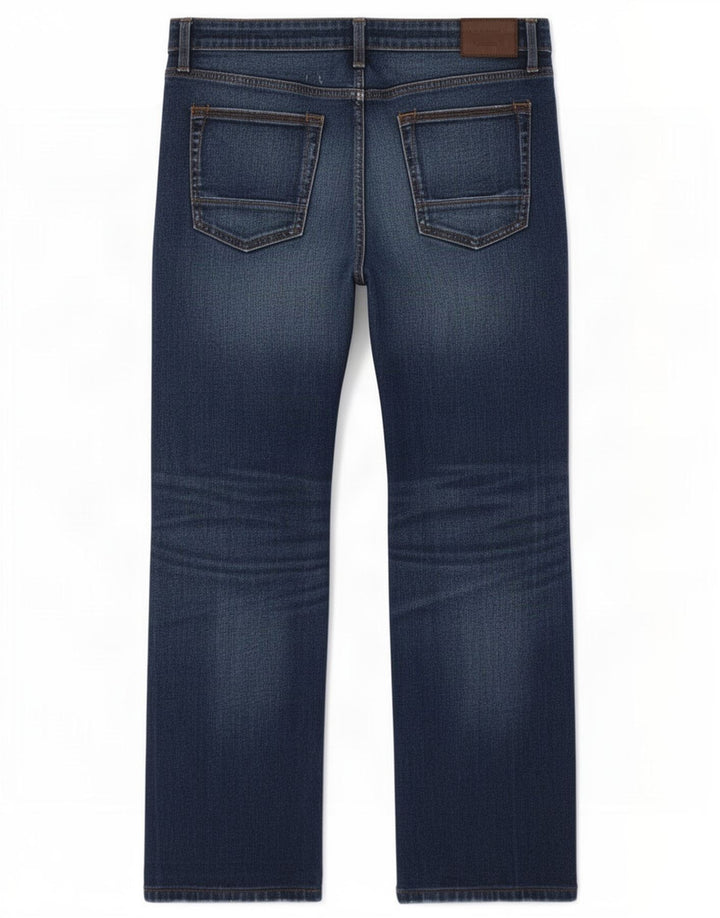 Jeans dritti da uomo Marks & Spencer W36 L27 cotone blu