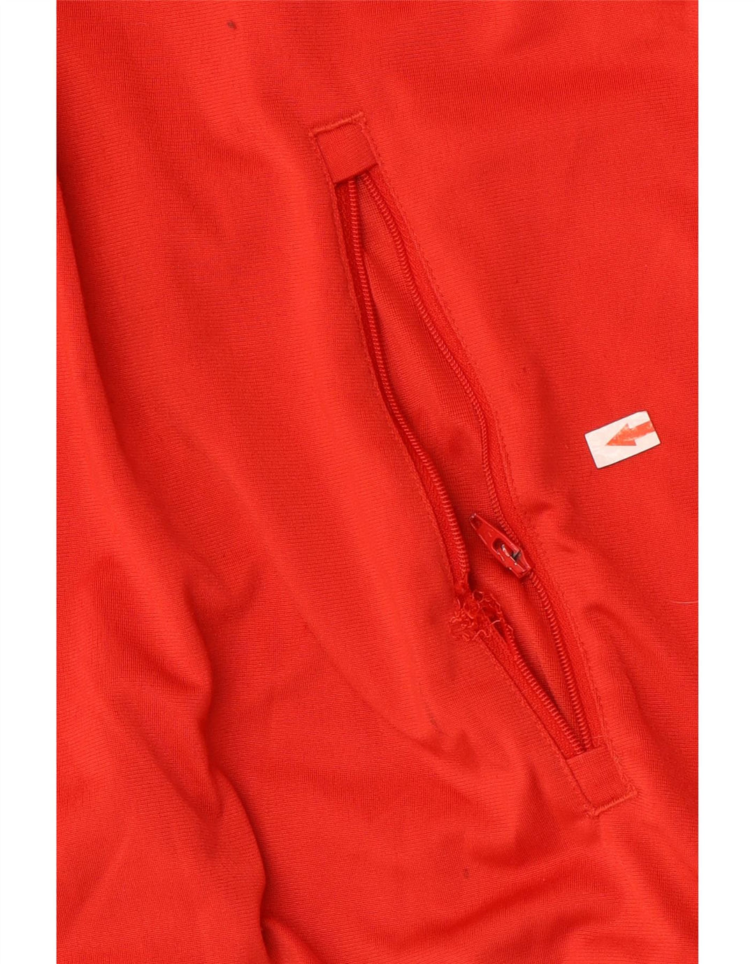 Giacca da ginnastica da uomo Adidas XL rossa in poliestere