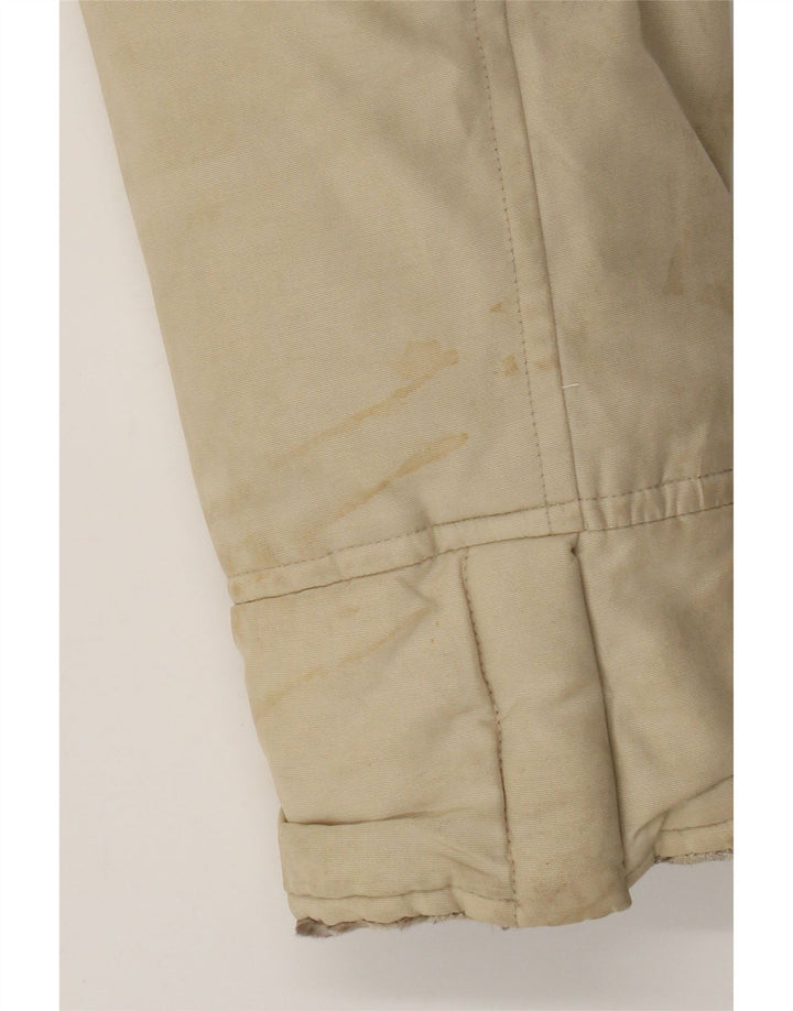 Giacca imbottita da donna Woolrich UK 14 Cotone beige medio