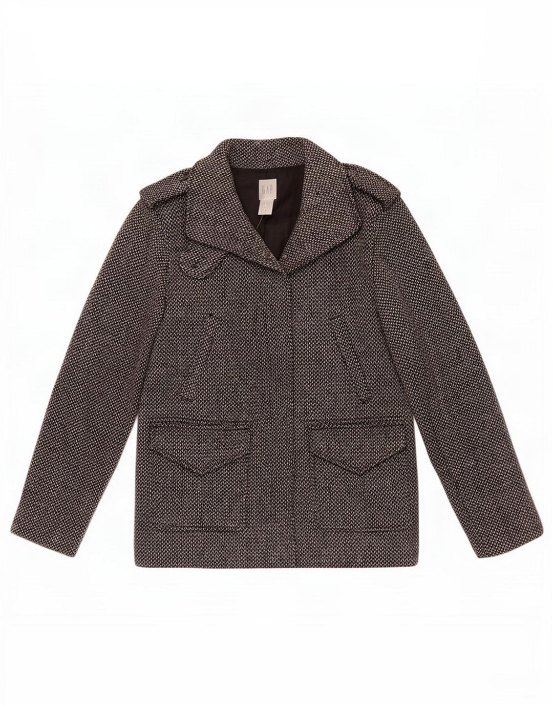 Giacca militare da donna Gap UK 12 media nera