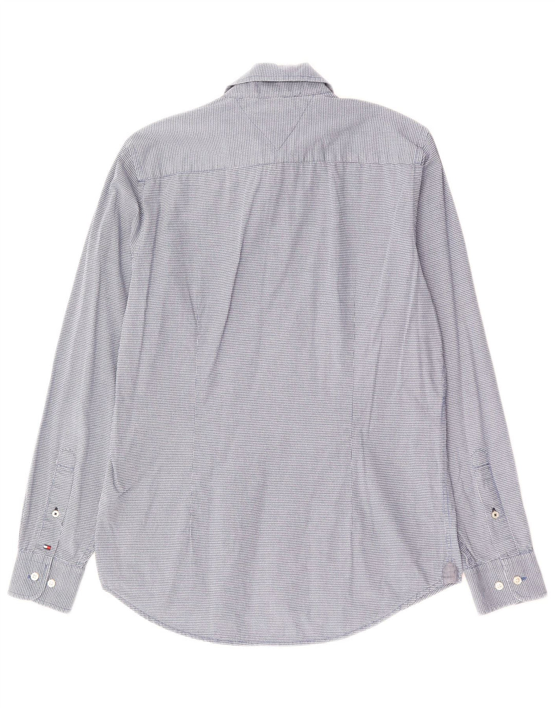 TOMMY BAHAMA Camicia slim fit da uomo in cotone a quadri blu medio