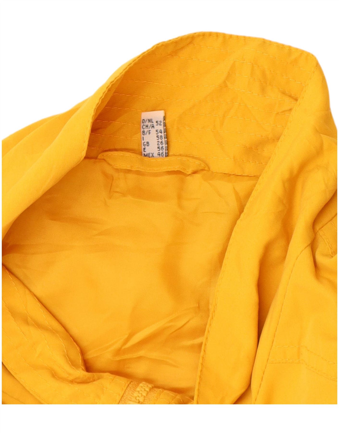Giacca a vento da donna Chicc UK 26 5XL poliestere giallo