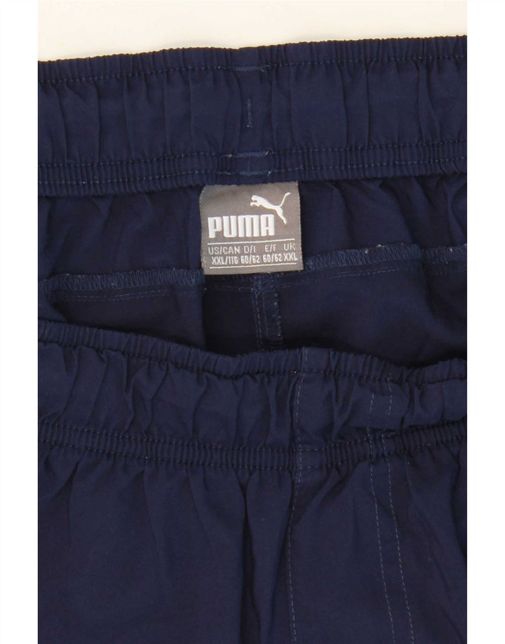 Pantaloncini sportivi Puma da uomo 2XL Blu navy
