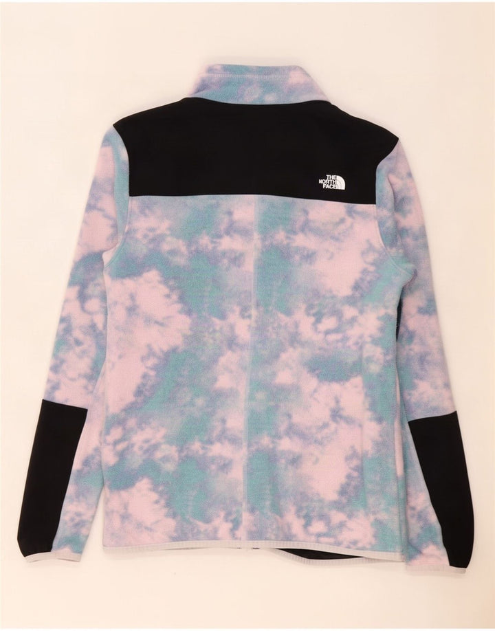 Giacca in pile da donna The North Face UK 16 Large multicolore Tie Dye