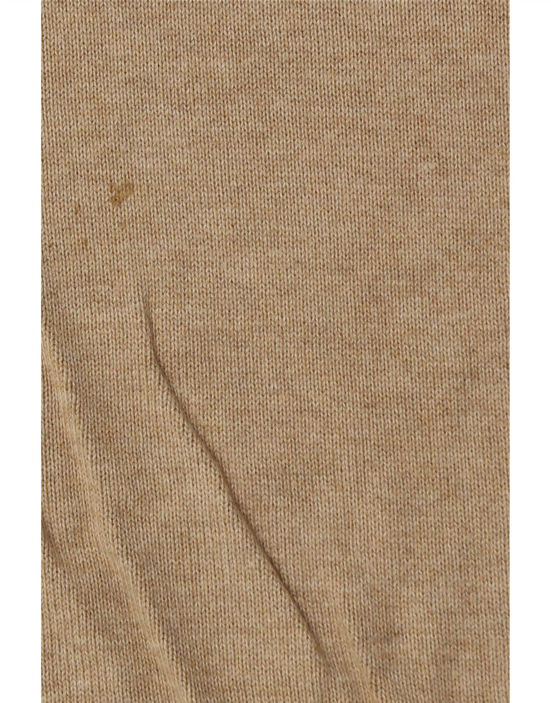 Maglione da uomo Marks & Spencer vestibilità regolare con scollo a V, grande cotone beige