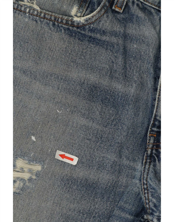 Levi's Uomo 751 Pantaloncini di jeans invecchiati W34 Large Blu