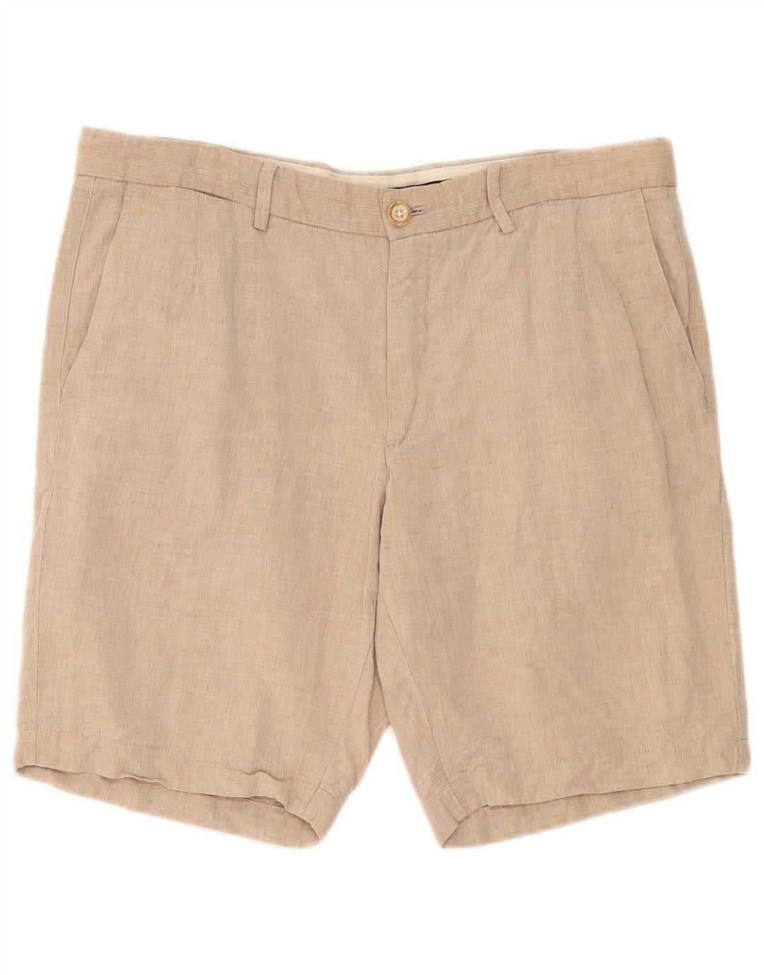 Pantaloncini chino da uomo Massimo Dutti EU 44 Large W34 Beige