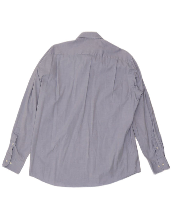 Camicia da uomo Hugo Boss taglia 42 16 1/2 grande blu