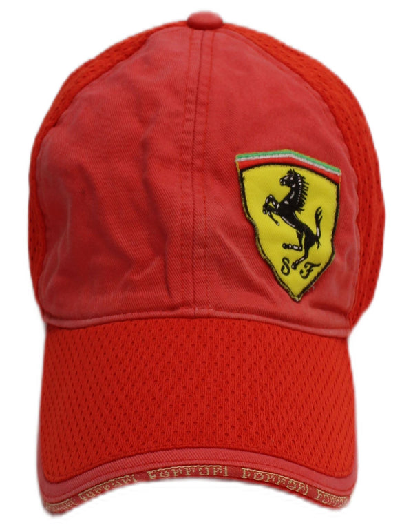 Berretto da baseball grafico Puma da uomo Ferrari Taglia unica Colore rosso