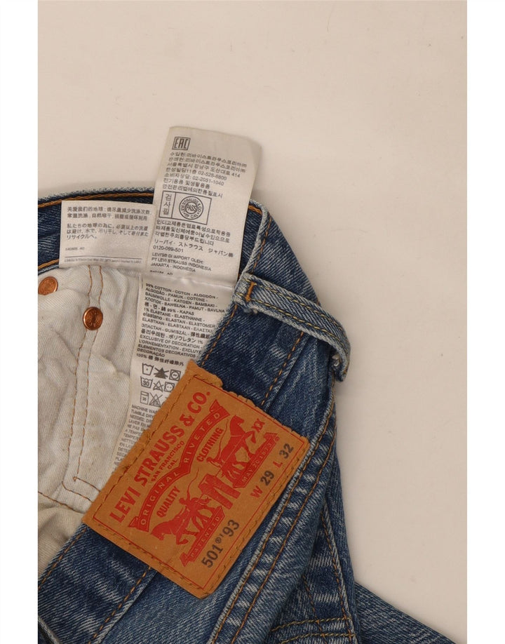 Levi's Uomo 501 Jeans dritti W29 L32 Cotone Blu