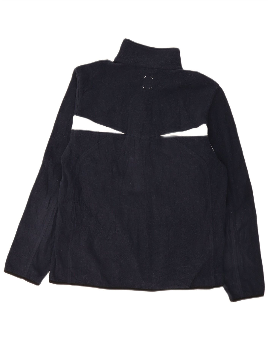 Maglione in pile da uomo Colmar Polartec con zip e collo medio in poliestere blu navy