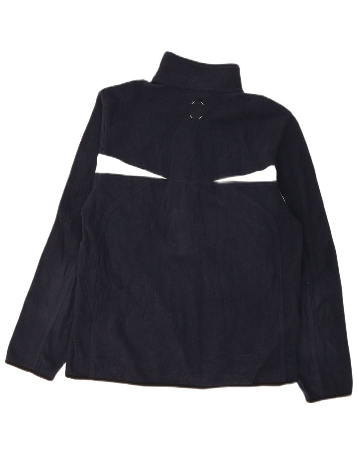 Maglione in pile da uomo Colmar Polartec con zip e collo medio in poliestere blu navy