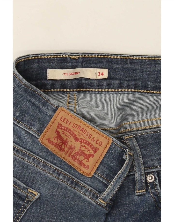 Jeans skinny Levi's 711 da donna W34 L30 Blu