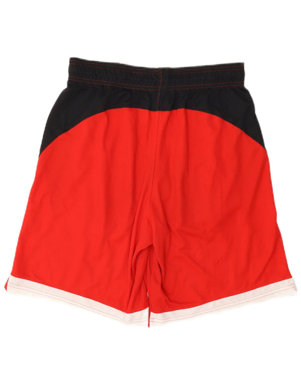 Under Armour Mens Sport Shorts Medium Red Colourblock