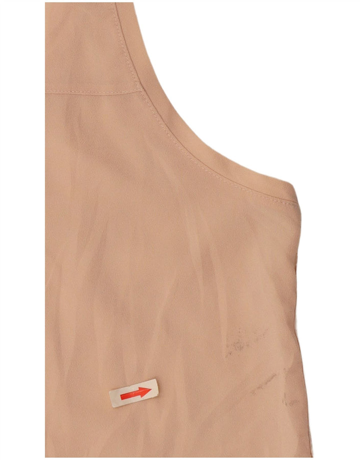 Canotta da donna Calvin Klein UK 10 piccola in poliestere maculato rosa