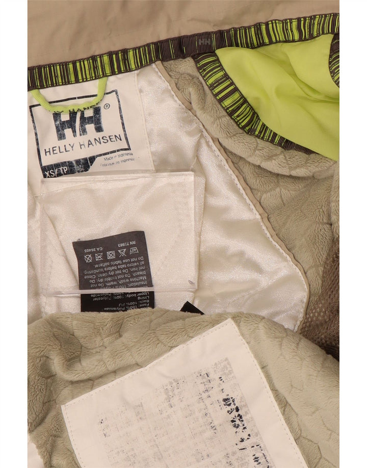 Giacca a vento oversize con cappuccio da donna HELLY HANSEN UK 6 XS Bianca