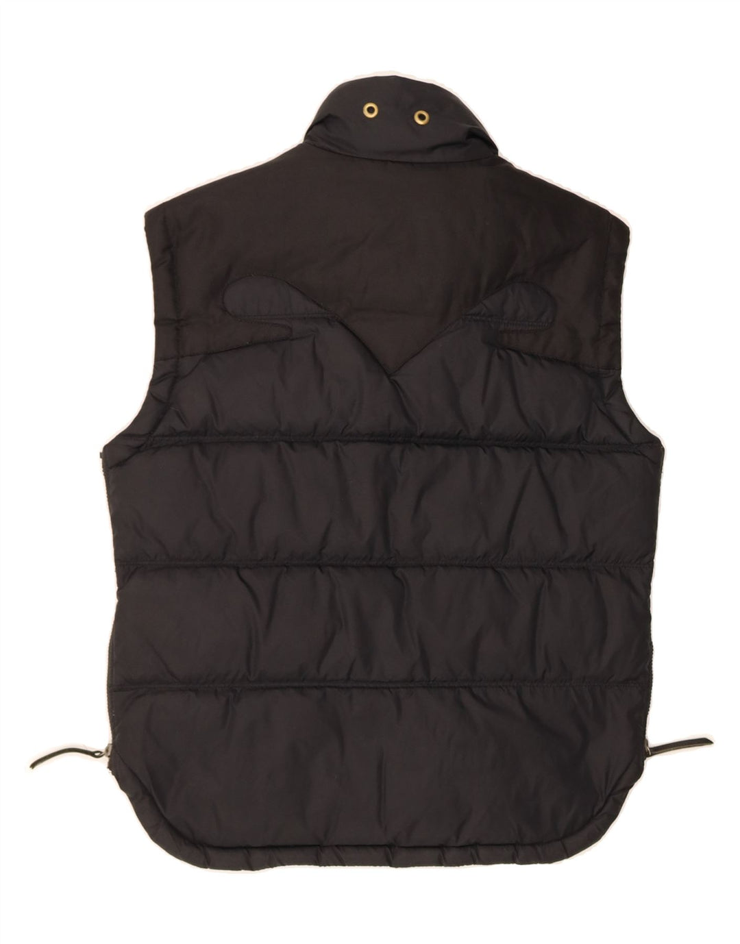 DIESEL Womens Padded Gilet UK 16 Large Black Nylon Vintage Diesel and Second-Hand Diesel from Messina Hembry 