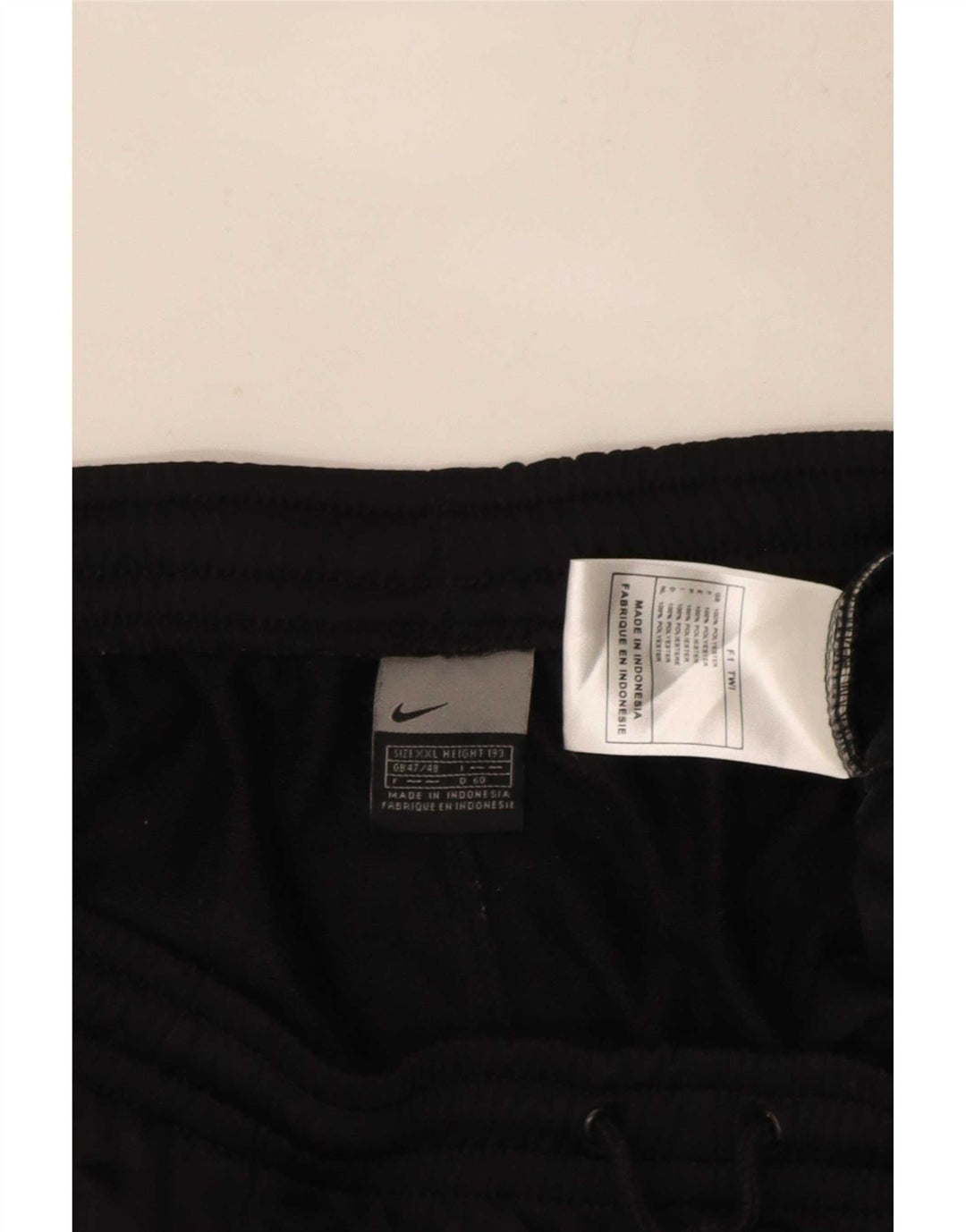 Pantaloni della tuta da uomo Nike UK 47/48 2XL poliestere nero