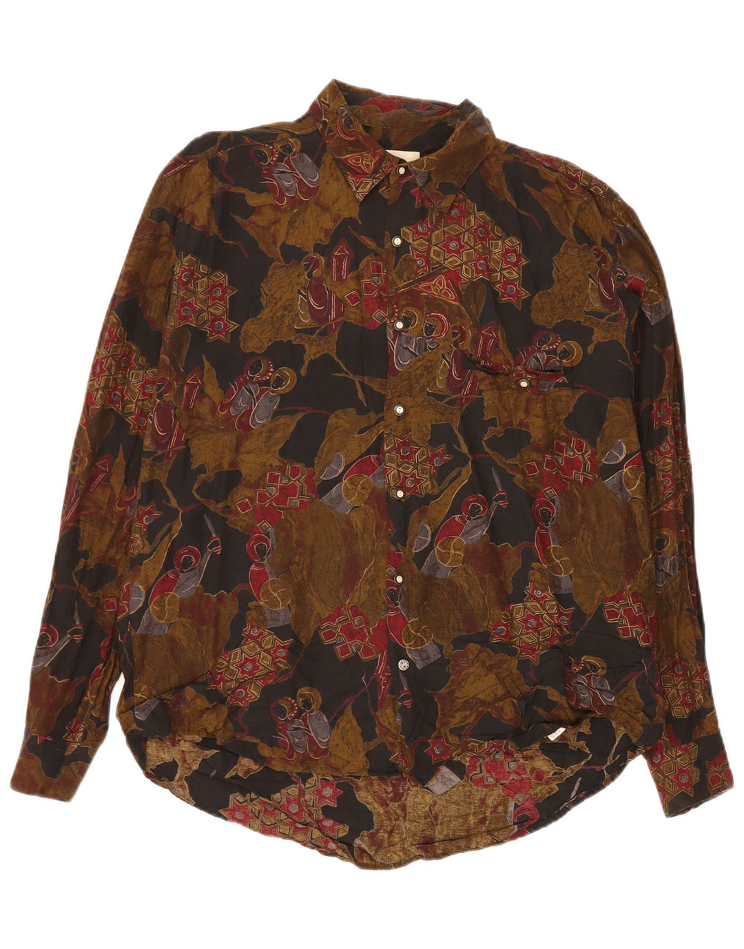 Camicia Uomo Gianni La Scala Grande Floreale Multicolore