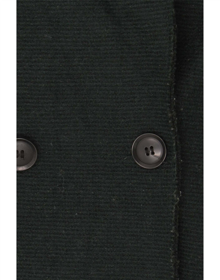 Cappotto doppiopetto oversize da donna Zara UK 10 piccolo verde