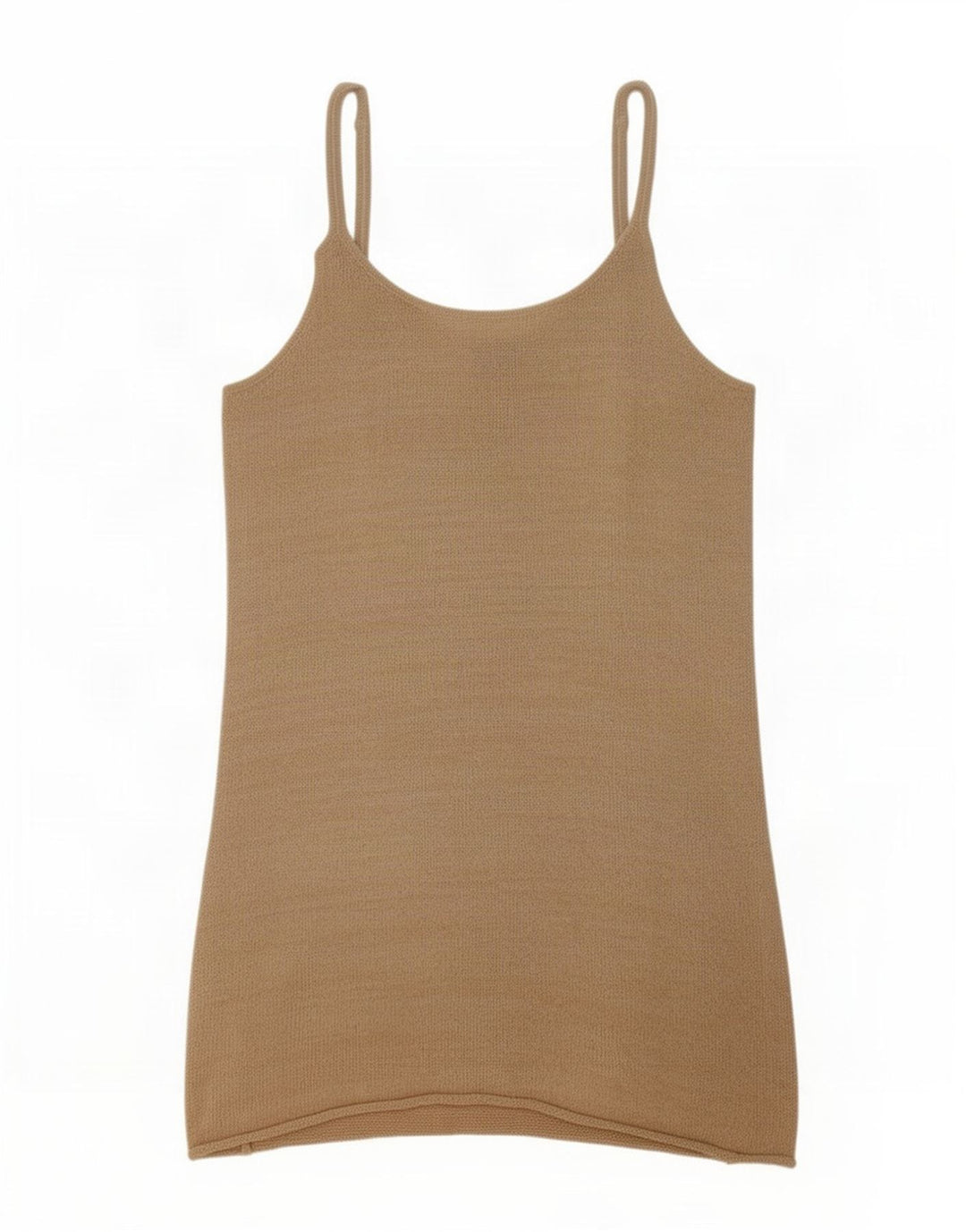 Abito sottoveste da donna Zara UK 10 piccolo in nylon beige