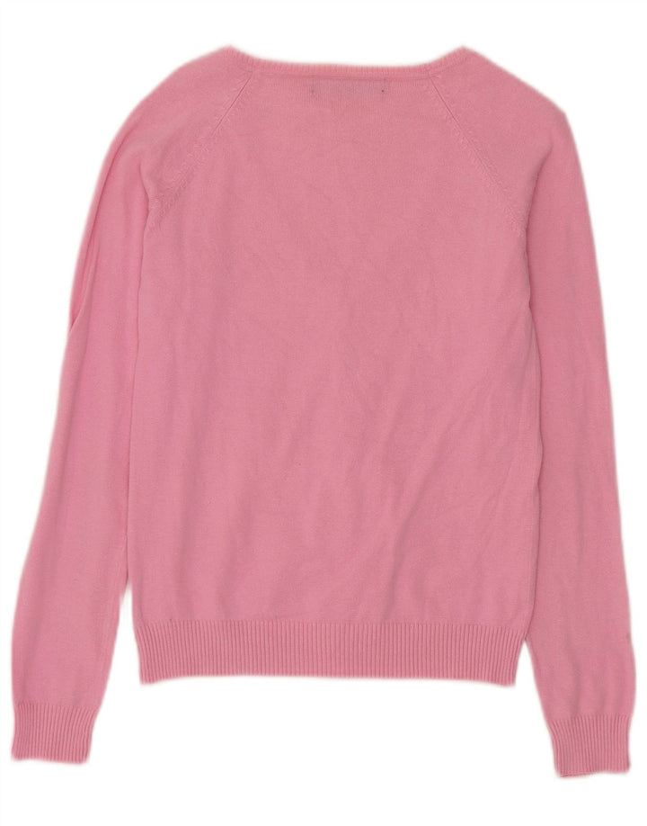 Maglione cardigan da donna Zara UK 10 piccolo rosa