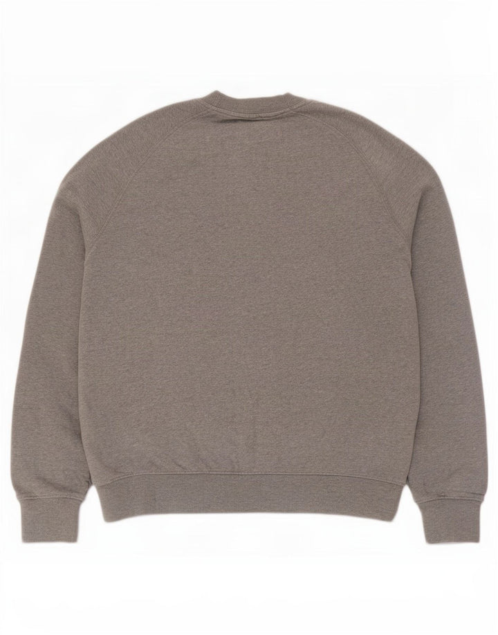 Felpa da uomo John Lewis Maglione grande in cotone grigio