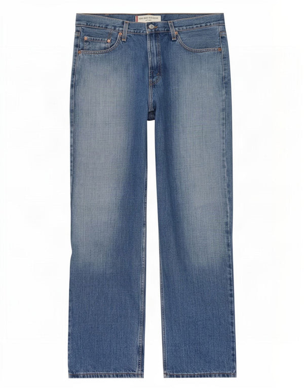 Levi's Uomo 529 Jeans Bootcut a vita bassa W36 L34 Cotone Blu