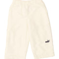PUMA Boys Capri Cargo Tracksuit Trousers 11-12 Years  White Polyester Vintage Puma and Second-Hand Puma from Messina Hembry 