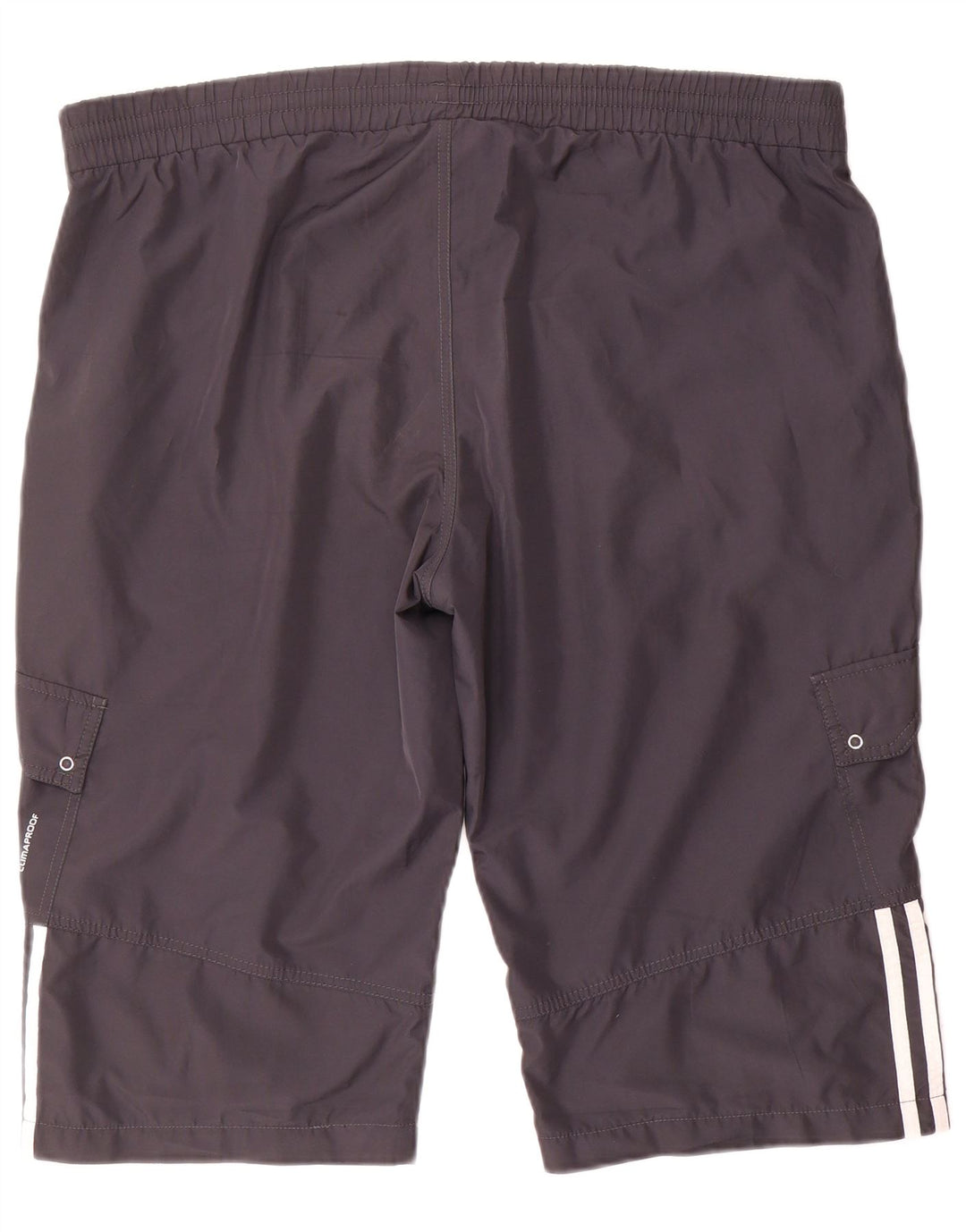 Pantaloncini sportivi Adidas da donna UK 22 2XL poliestere grigio