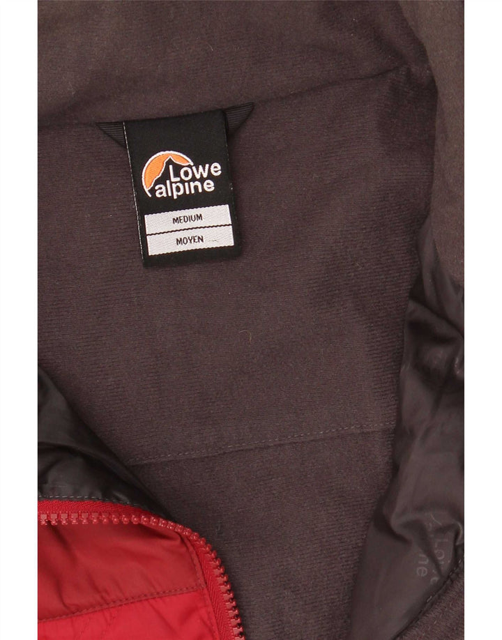 Giacca imbottita da uomo Lowe Alpine UK 38 Nylon color block rosso medio
