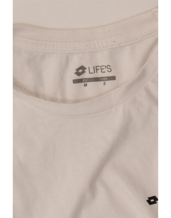 LOTTO T-shirt da uomo Life Top color bianco medio