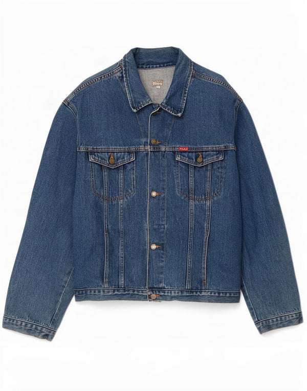 Giacca in denim da uomo Wrangler Hero UK 44 2XL cotone blu