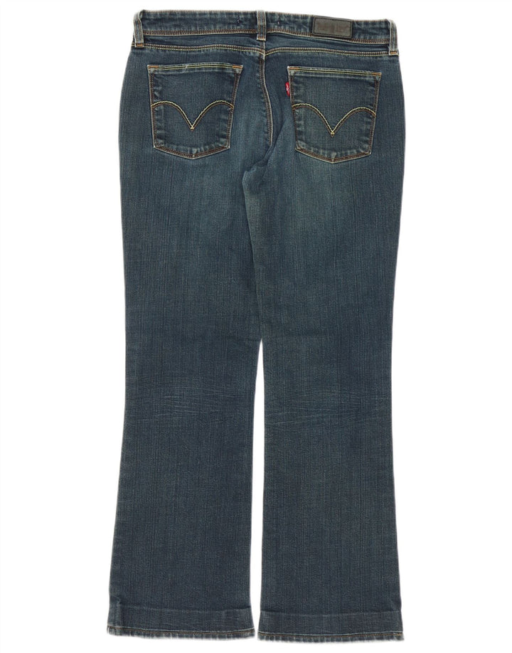 LEVI'S Jeans 572 Bootcut da donna W32 L29 in cotone blu