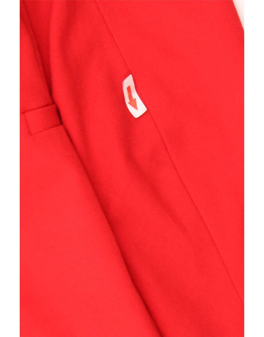 Giacca blazer da donna Zara UK 14 poliestere rosso medio