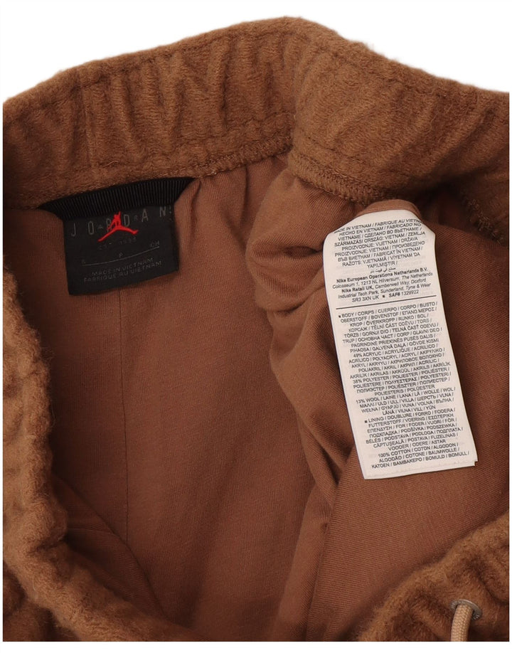Pantaloni da tuta da uomo Jordan Joggers piccoli in acrilico marrone