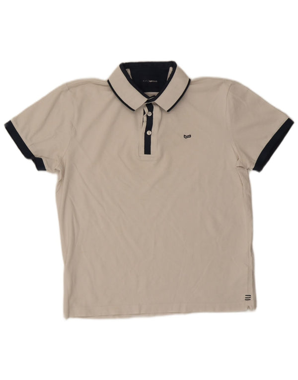 Polo Uomo Gas XL Cotone Bianco