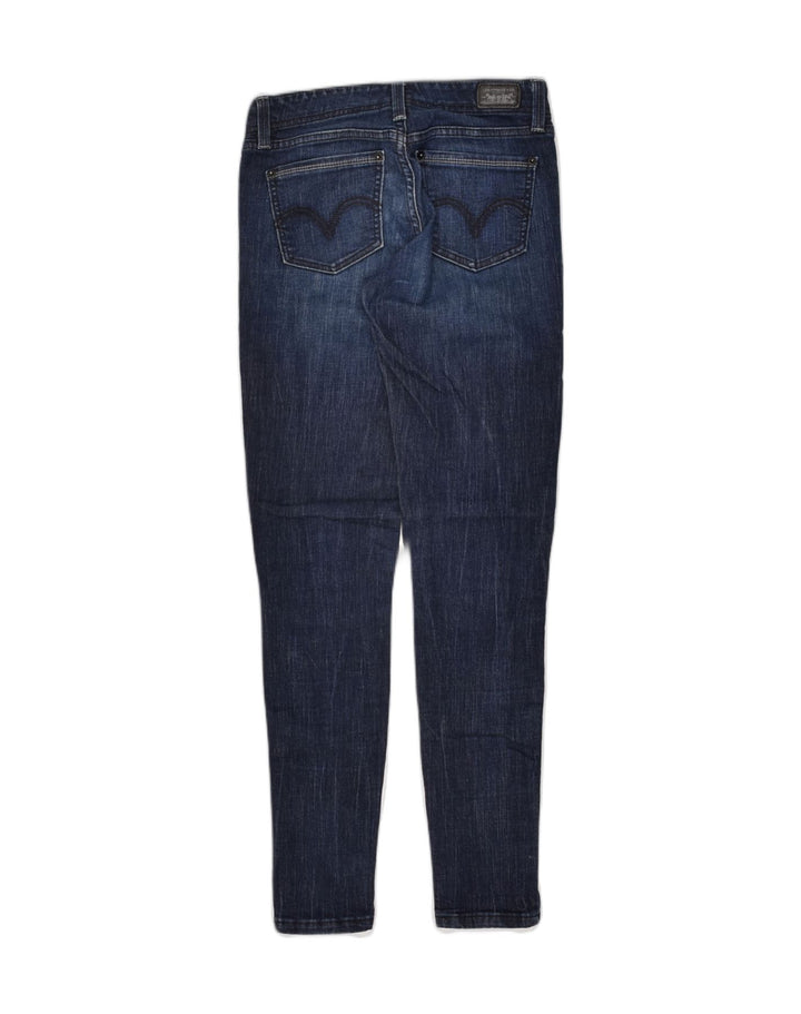 LEVI'S Womens Skinny Jeans W27 L29  Navy Blue Cotton | Vintage Levi's | Thrift | Second-Hand Levi's | Used Clothing | Messina Hembry 