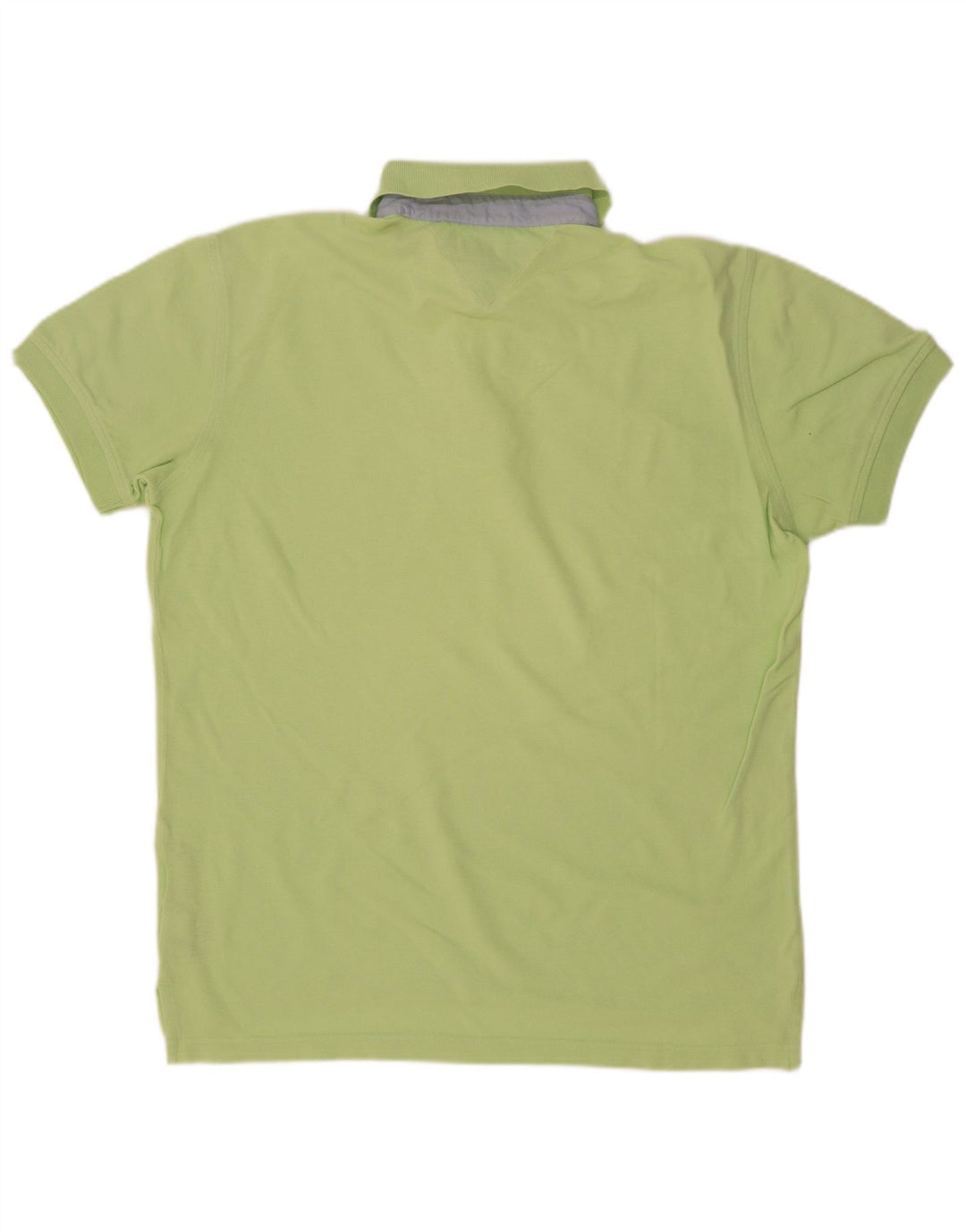 Polo da uomo Tommy Hilfiger in cotone verde medio