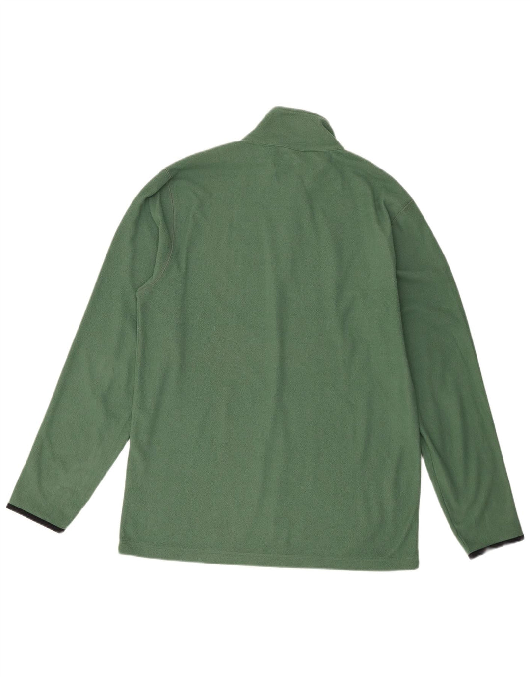 Maglione in pile da uomo con zip e collo Champion 2XL verde poliestere