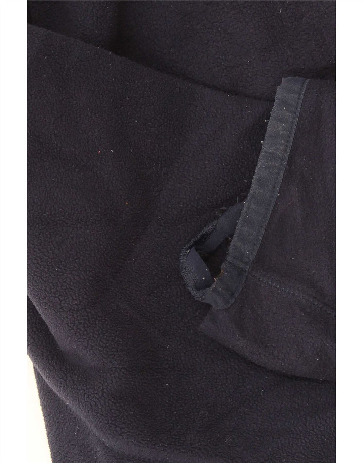 Maglione in pile Gap da uomo con zip e collo XL blu navy