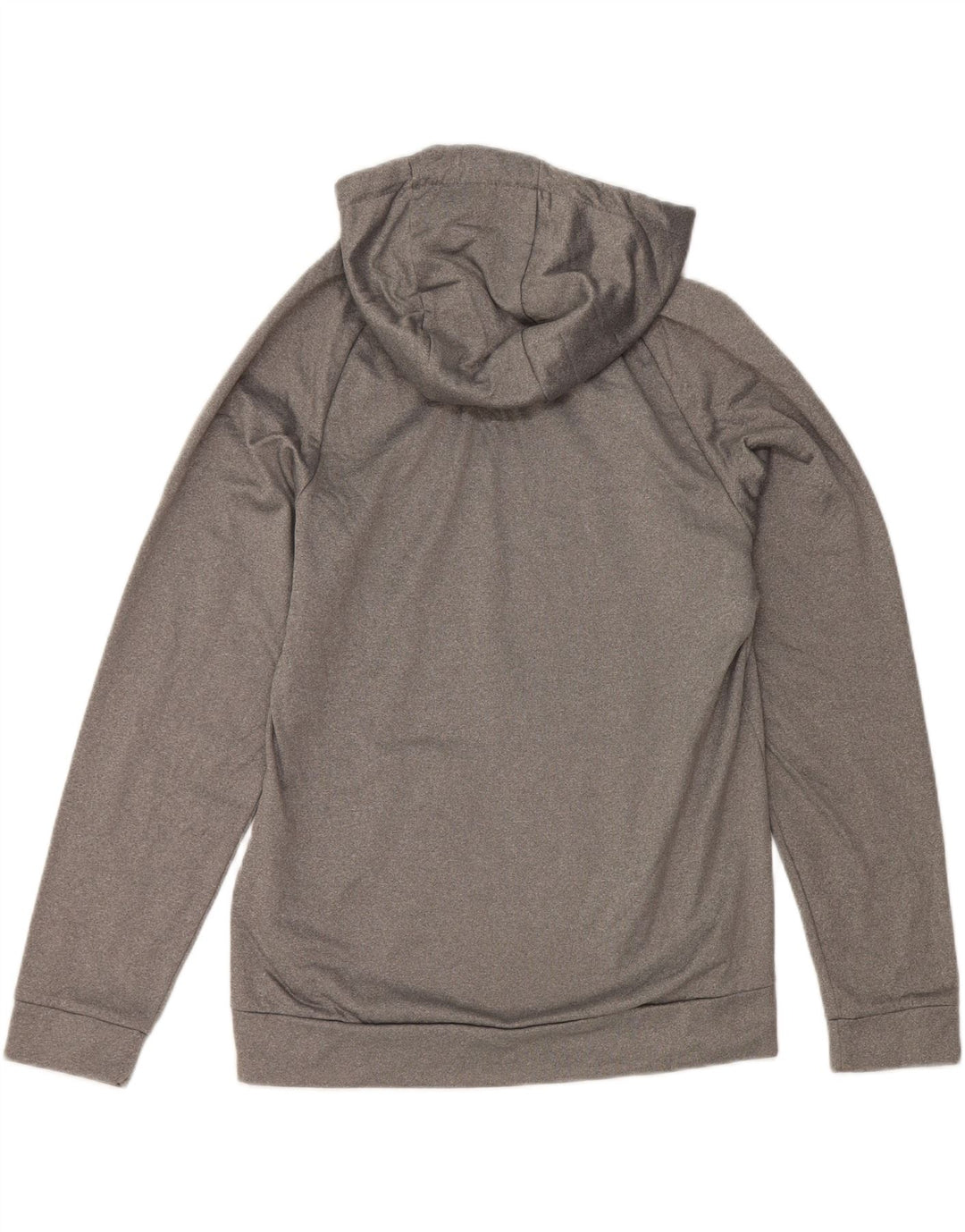 Felpa con cappuccio Nike Dri Fit da uomo, piccola, in poliestere grigio