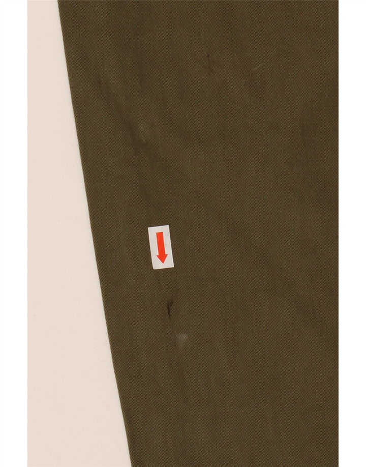 CALVIN KLEIN Pantaloni corti affusolati da donna US 12 Large W34 L26 Khaki